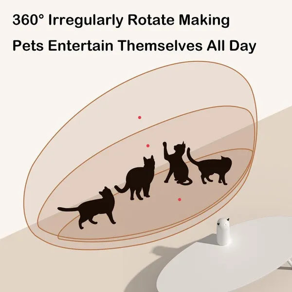 Automatic Laser Cat Toy for Indoor Cats