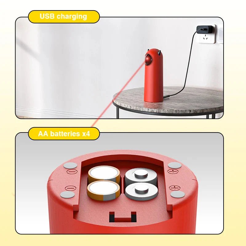 Automatic Laser Cat Toy for Indoor Cats