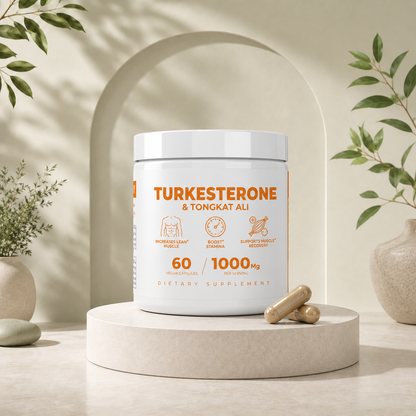 Turkesterone & Tongkat Ali - Testosterone Capsules
