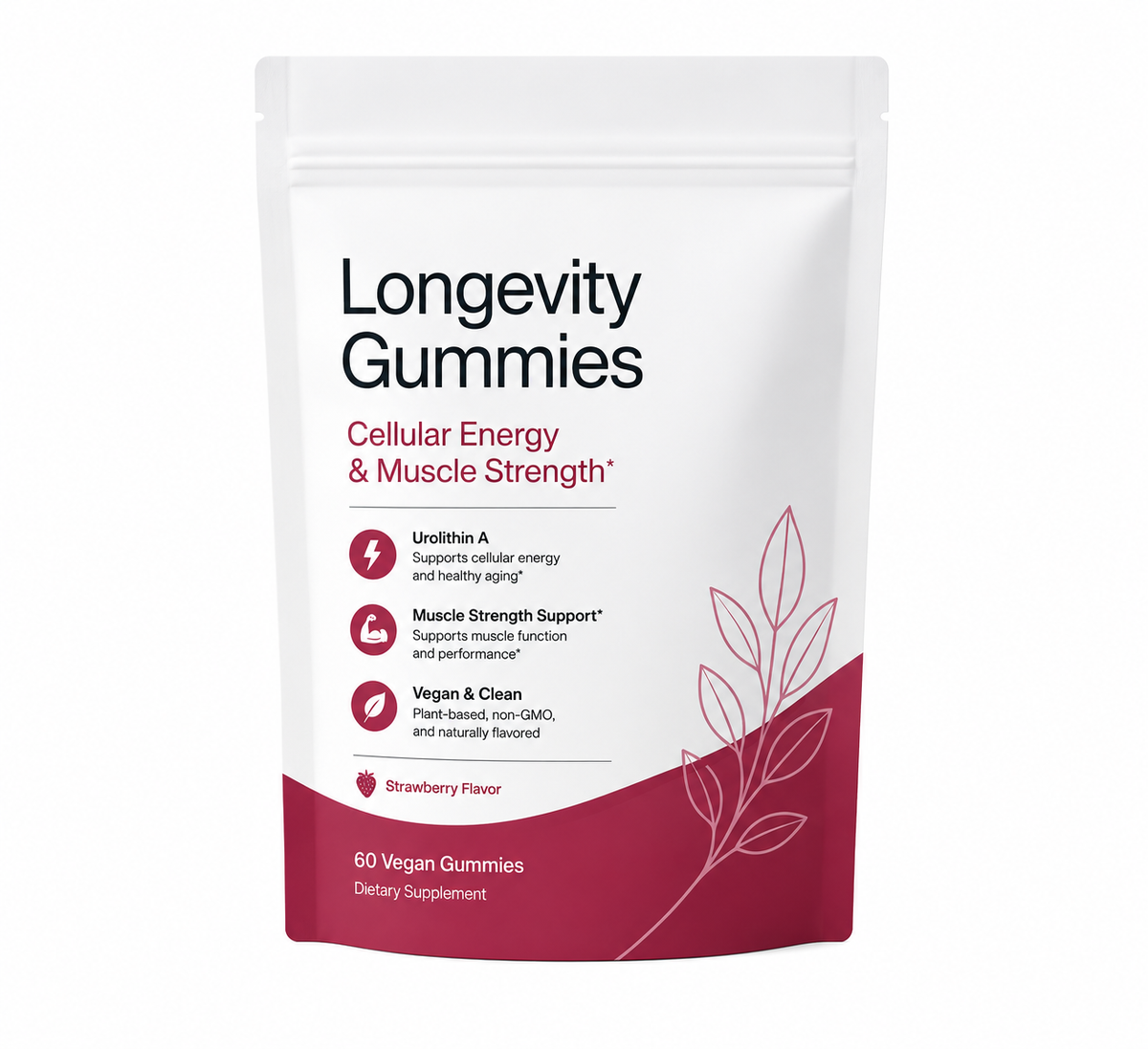 Urolithin A Gummies | Vegan Postbiotic Supplement