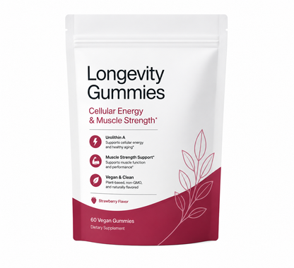 Urolithin A Gummies | Vegan Postbiotic Supplement