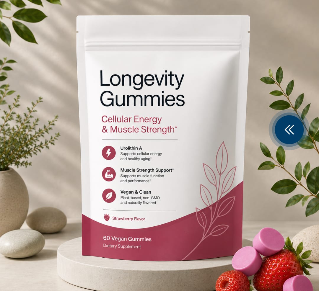 Urolithin A Gummies | Vegan Postbiotic Supplement